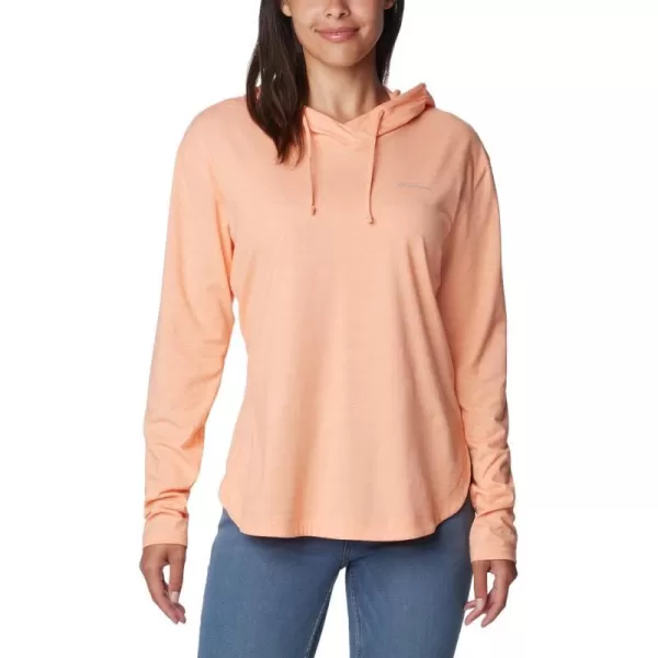 imageColumbia Womens Sun Trek Hooded PulloverApricot Fizz Heather