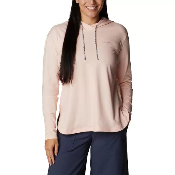 imageColumbia Womens Sun Trek Hooded PulloverPeach Blossom Heather