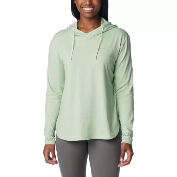 imageColumbia Womens Sun Trek Hooded PulloverSage Leaf Heather