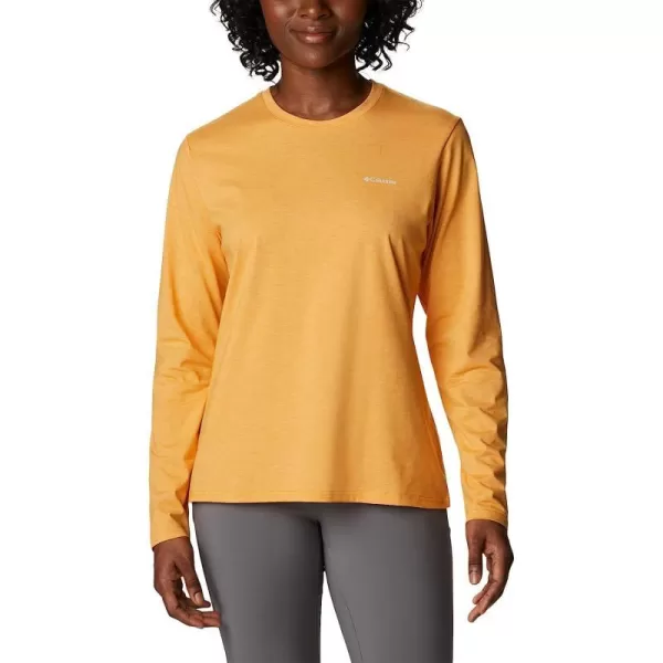 imageColumbia Womens Sun Trek Ls TeeMango Heather