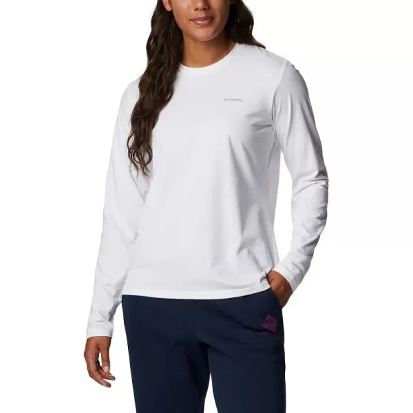 imageColumbia Womens Sun Trek Ls TeeWhite