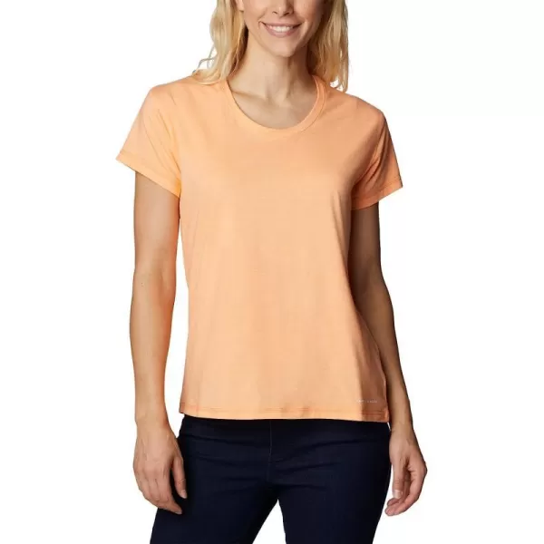 imageColumbia Womens Sun Trek Short Sleeve TeePeach Heather