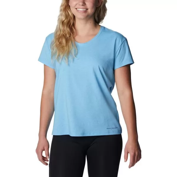 imageColumbia Womens Sun Trek Short Sleeve TeeVista Blue Heather