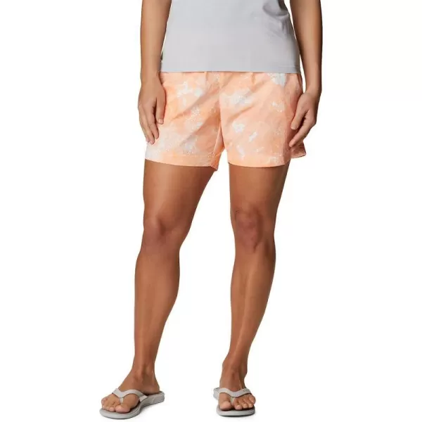 imageColumbia Womens Super Backcast Water ShortBright NectarFoamfloral Print