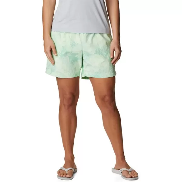 imageColumbia Womens Super Backcast Water ShortKelpFoamfloral Print