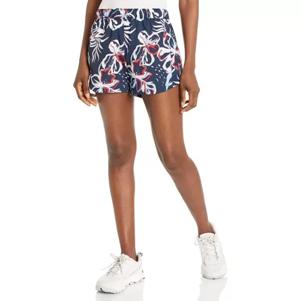 imageColumbia Womens Super Tamiami Pullon ShortCollegiate Navy Tropic Multilines