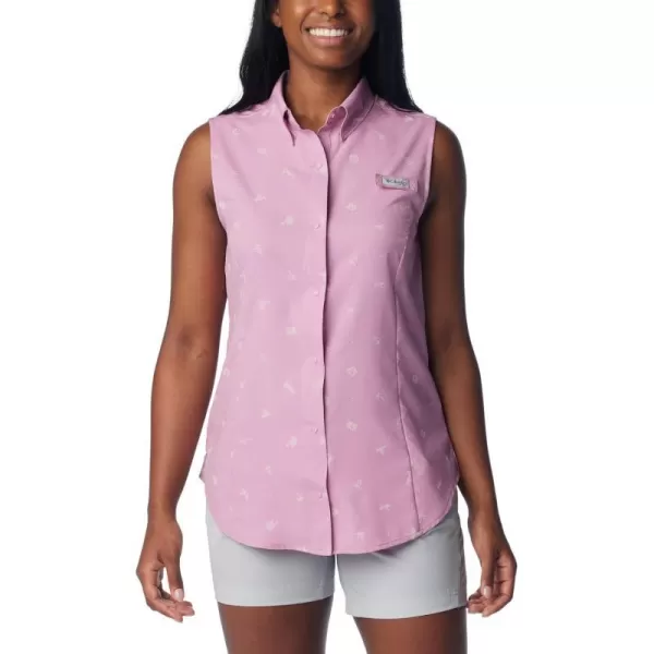 imageColumbia Womens Super Tamiami Sleeveless ShirtMinuet Happy Tides