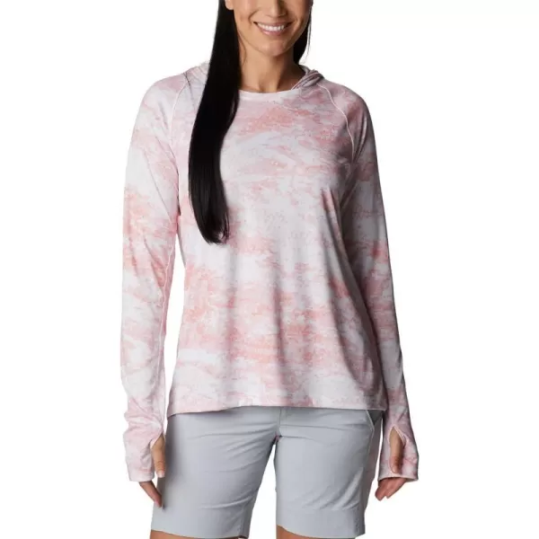 imageColumbia Womens Super Tidal Tee HoodieTiki Pink Pfg Camo Print