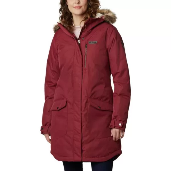 imageColumbia Womens Suttle Mountain Long Insulated JacketMarsala Red