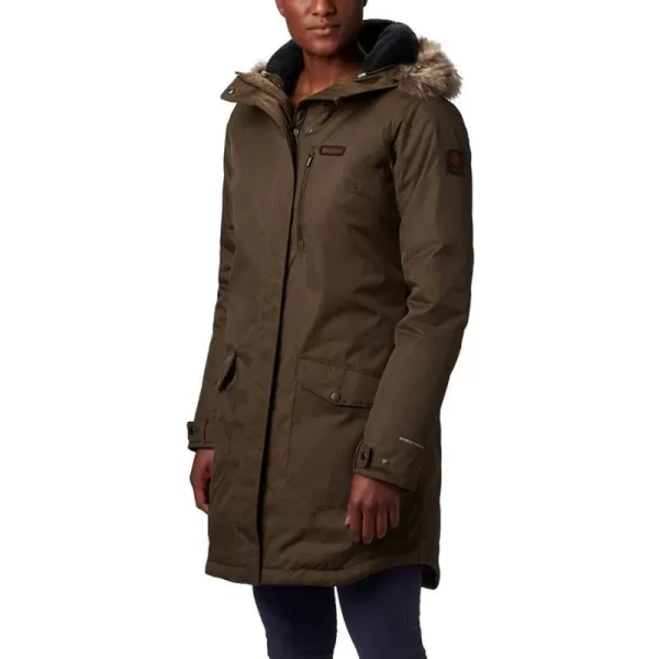 imageColumbia Womens Suttle Mountain Long Insulated JacketOlive Green