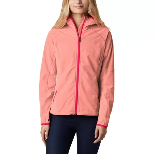 imageColumbia Womens Sweet As Softshell HoodieCoral Reef