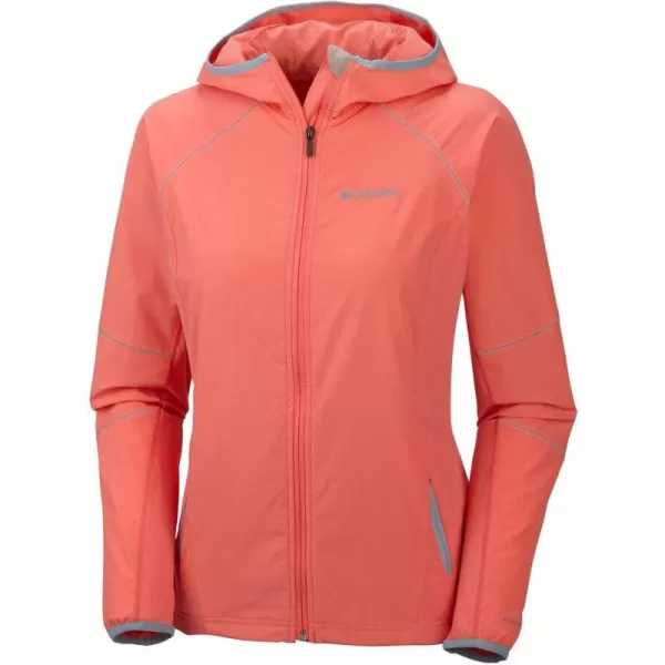 imageColumbia Womens Sweet As Softshell HoodieHot Coral