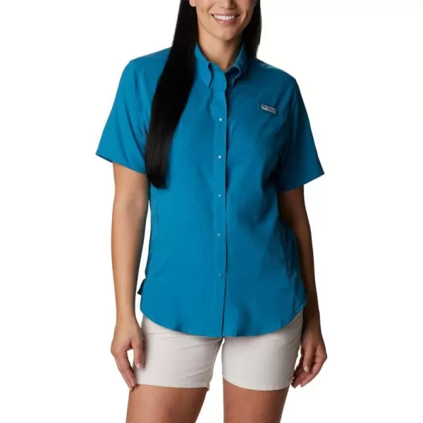 imageColumbia Womens Tamiami II Plus Size Short Sleeve ShirtDeep Marine