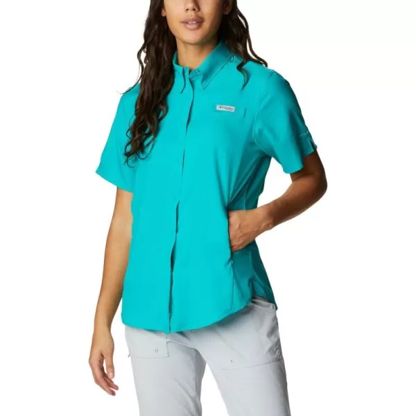 imageColumbia Womens Tamiami II Plus Size Short Sleeve ShirtTropic Water