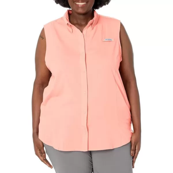 imageColumbia Womens Tamiami Sleeveless ShirtTiki Pink