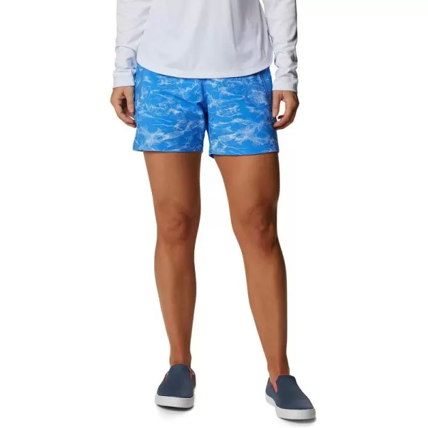 Harbor Blue Contour Fish