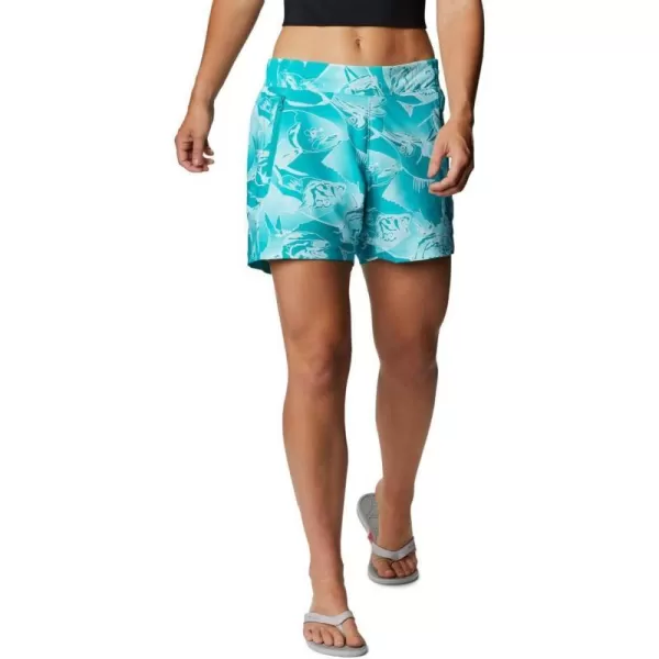 Tropic Water Fish Frenzy Print