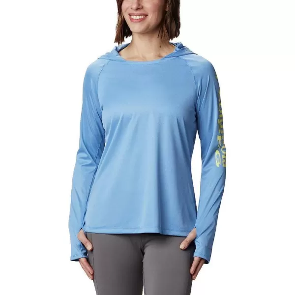 imageColumbia Womens Tidal Tee Heather HoodieAzure Blue HeatherSunnyside Logo