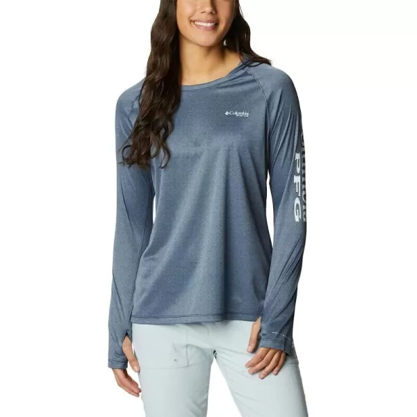 Collegiate Navy Heather/White Logo