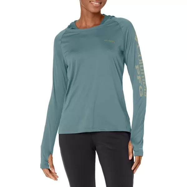 imageColumbia Womens Tidal Tee HoodieMetalSafari Logo