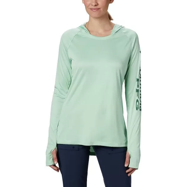 imageColumbia Womens Tidal Tee HoodieNew MintWaterfall Logo