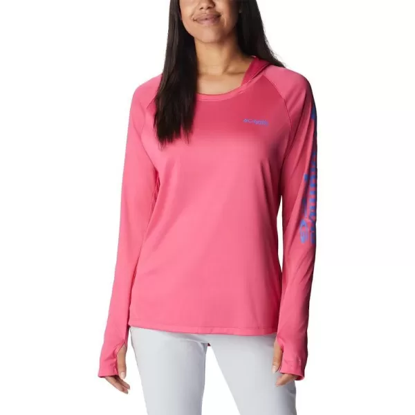 imageColumbia Womens Tidal Tee HoodieUltra PinkViolet Sea Logo