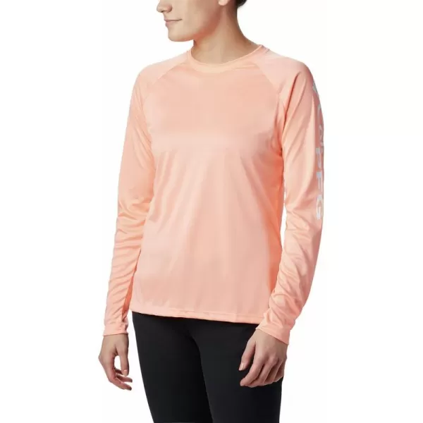 imageColumbia Womens Tidal Tee Ii Long SleeveTiki PinkWhite Logo