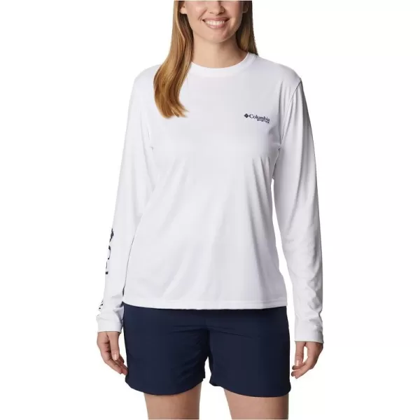 imageColumbia Womens Tidal Tee PFG Fish Star Long SleeveWhiteFish Star
