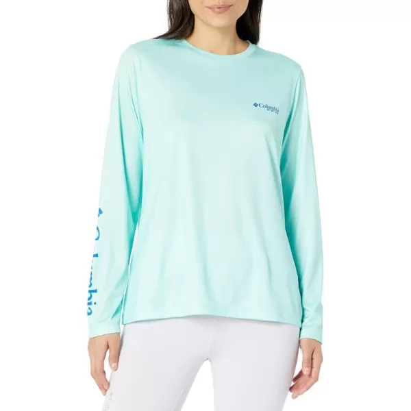imageColumbia Womens Tidal Tee PFG Palapa Palms Long SleeveGulf StreamPalapa Palms