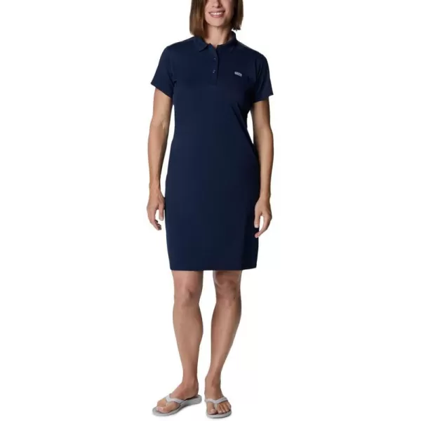 imageColumbia Womens Tidal Tee Polo DressCollegiate Navy