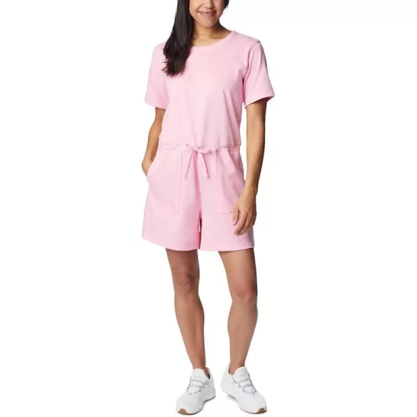 imageColumbia Womens Trek French Terry RomperWild Rose