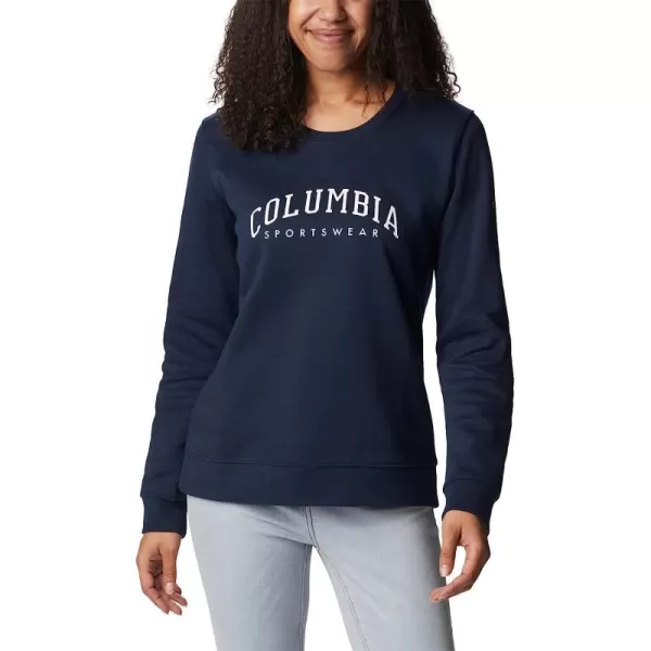 imageColumbia Womens Trek Graphic CrewCollegiate NavyCsc Collegiate