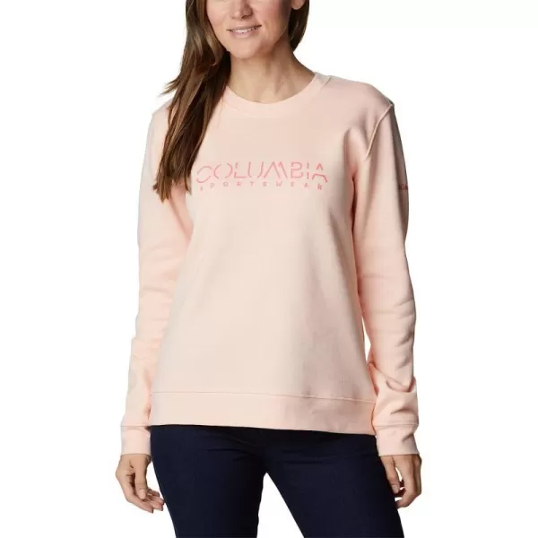 imageColumbia Womens Trek Graphic CrewPeach BlossomColumbia Stencil