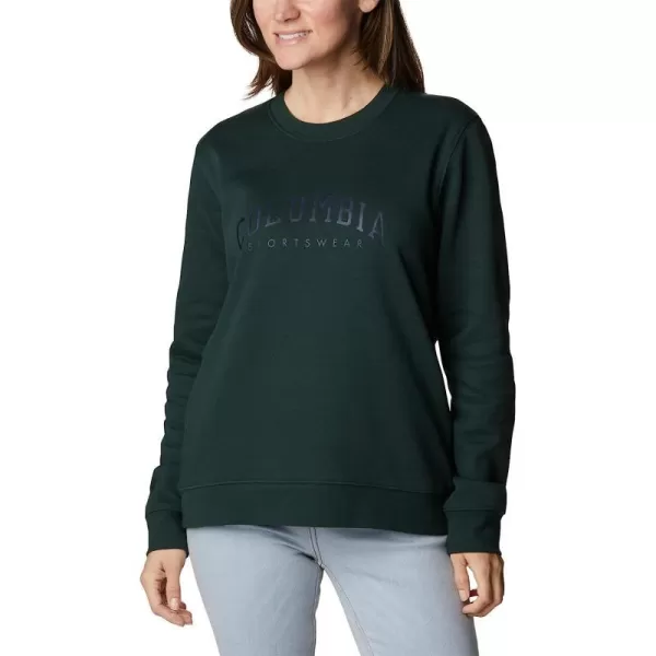 imageColumbia Womens Trek Graphic CrewSpruceCsc Collegiate