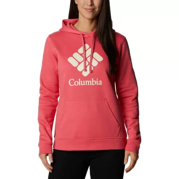 imageColumbia Womens Trek Graphic HoodieBright GeraniumStacked Gem