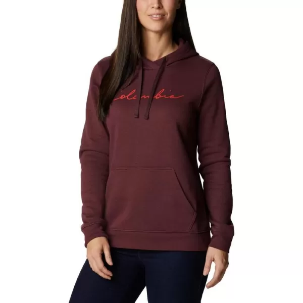 imageColumbia Womens Trek Graphic HoodieMalbecScript Logo