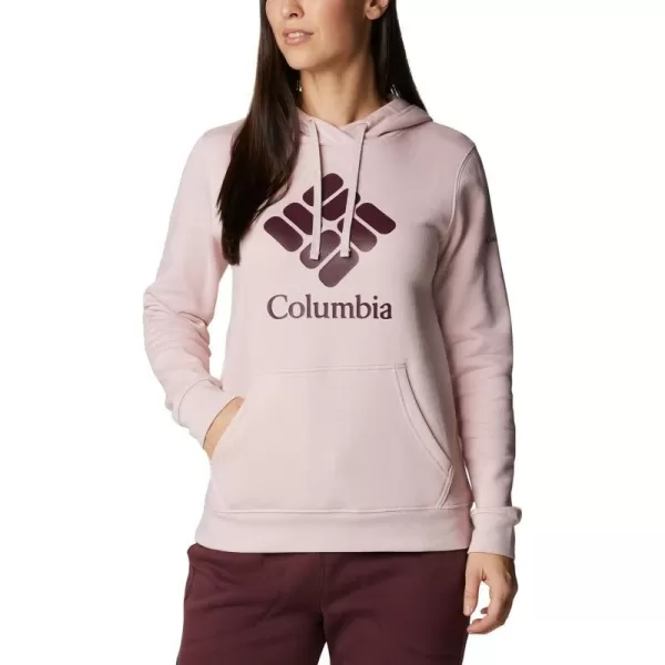 imageColumbia Womens Trek Graphic HoodieMineral PinkStacked Gem