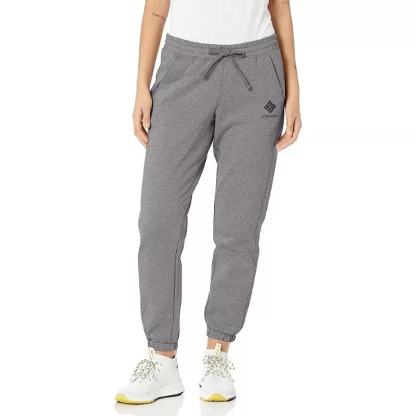 imageColumbia Womens Trek JoggerCity Grey HeatherBlack Csc Stacked Logo