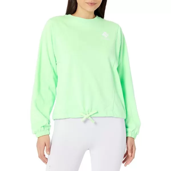 imageColumbia Womens Trek Seasonal Ft CrewKey WestWhite Csc Stacked Logo