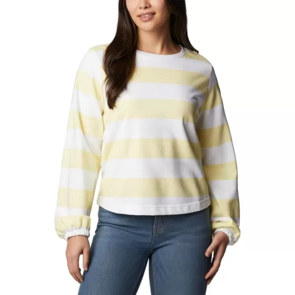 imageColumbia Womens Trek Seasonal Ft Graphic CrewEndiveRugby Stripe