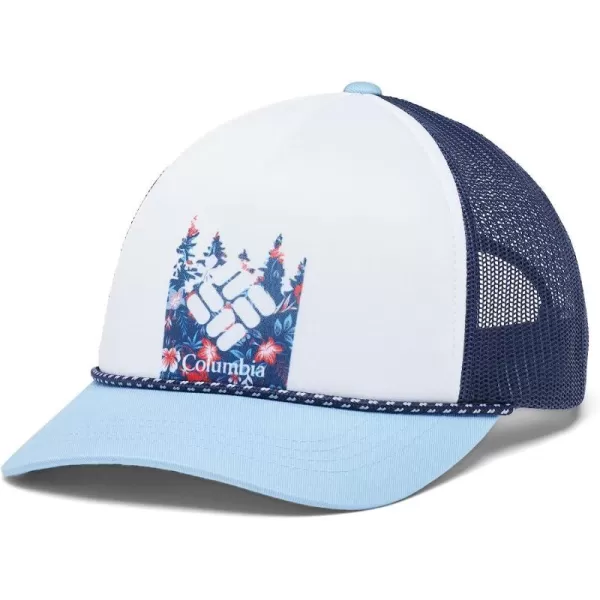 imageColumbia Womens Trucker Snap BackWhite Arboreal FloralNocturnal