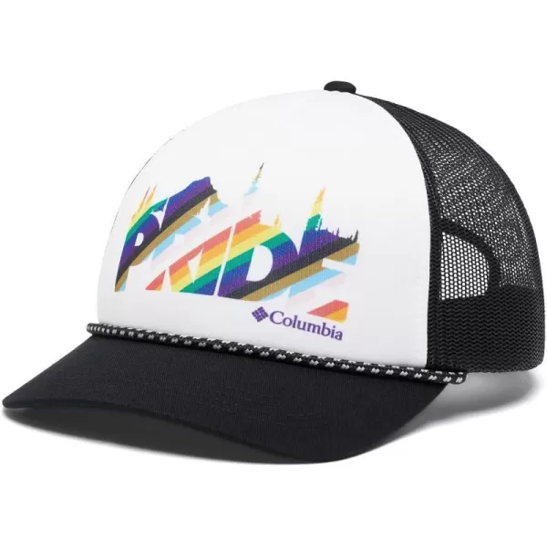 imageColumbia Womens Trucker Snap BackWhiteBlackOutdoor Pride