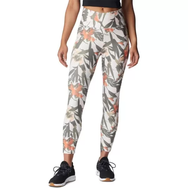 imageColumbia Womens Weekend Adventure 78 LeggingChalkFloriculture