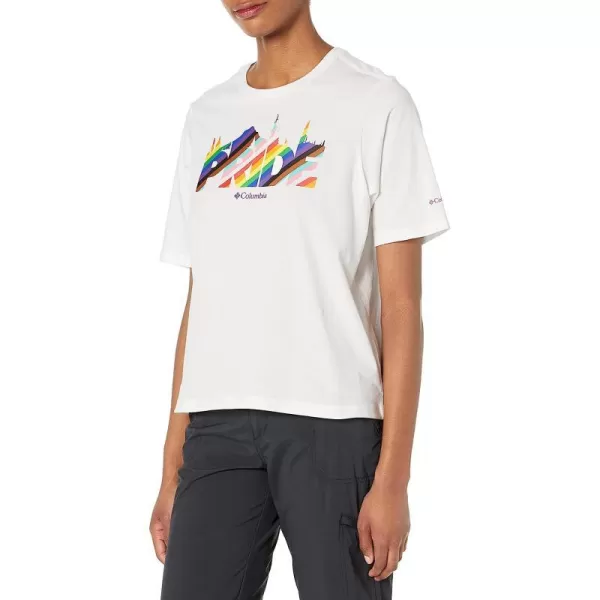 imageColumbia Womens Wild Places Short Sleeve TeeWhiteOutdoorsy Pride
