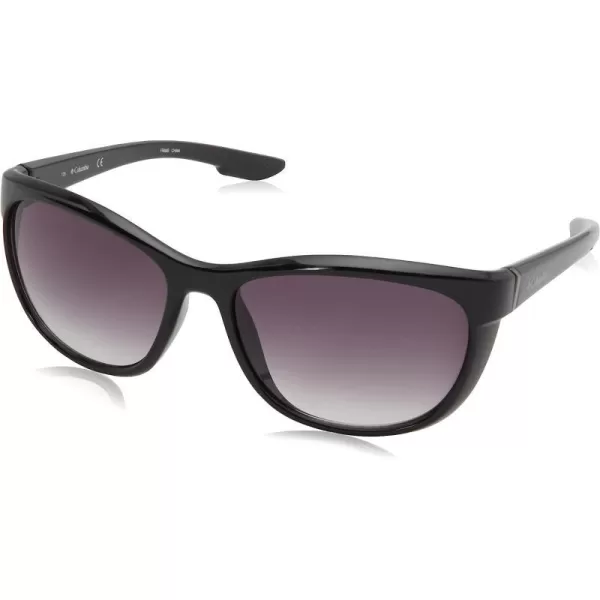 imageColumbia Womens Wildberry Cat Eye SunglassesShiny BlackSmoke