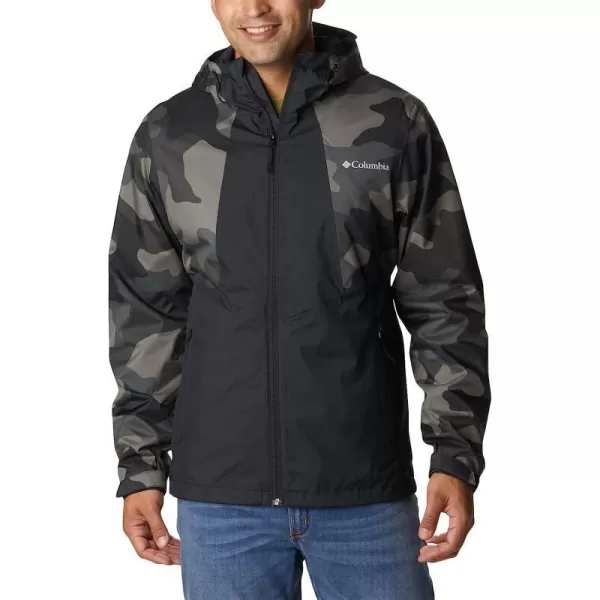imageColumbia mens Inner Limits II JacketBlackBlack Mod Camo Print  Legacy