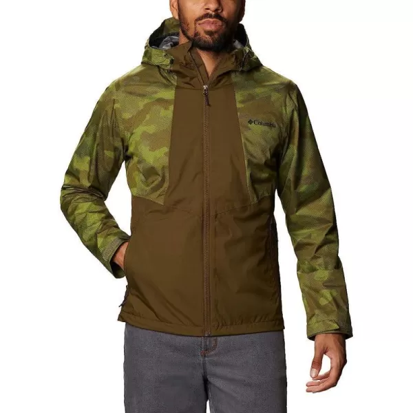 imageColumbia mens Inner Limits II JacketNew OliveMatcha Spotted Camo
