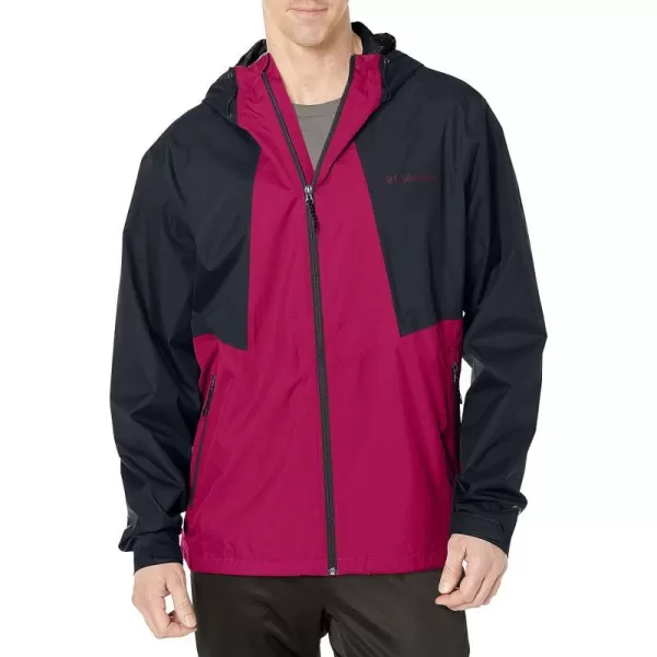 imageColumbia mens Inner Limits II JacketRed OnionBlack