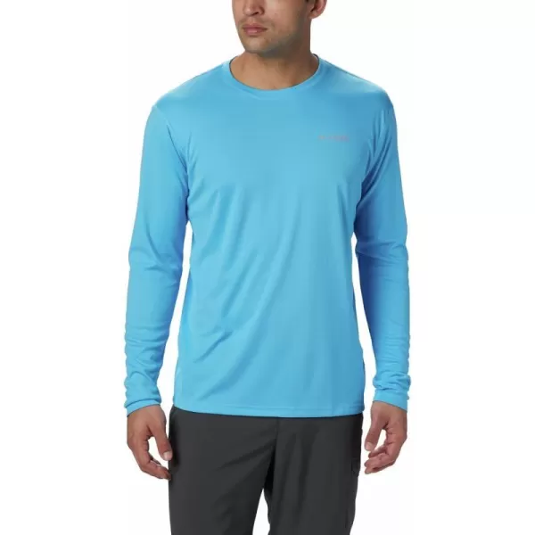 imageColumbia mens Pfg Zero Rules Long Sleeve ShirtBlue