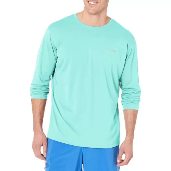 imageColumbia mens Pfg Zero Rules Long Sleeve ShirtDolphin